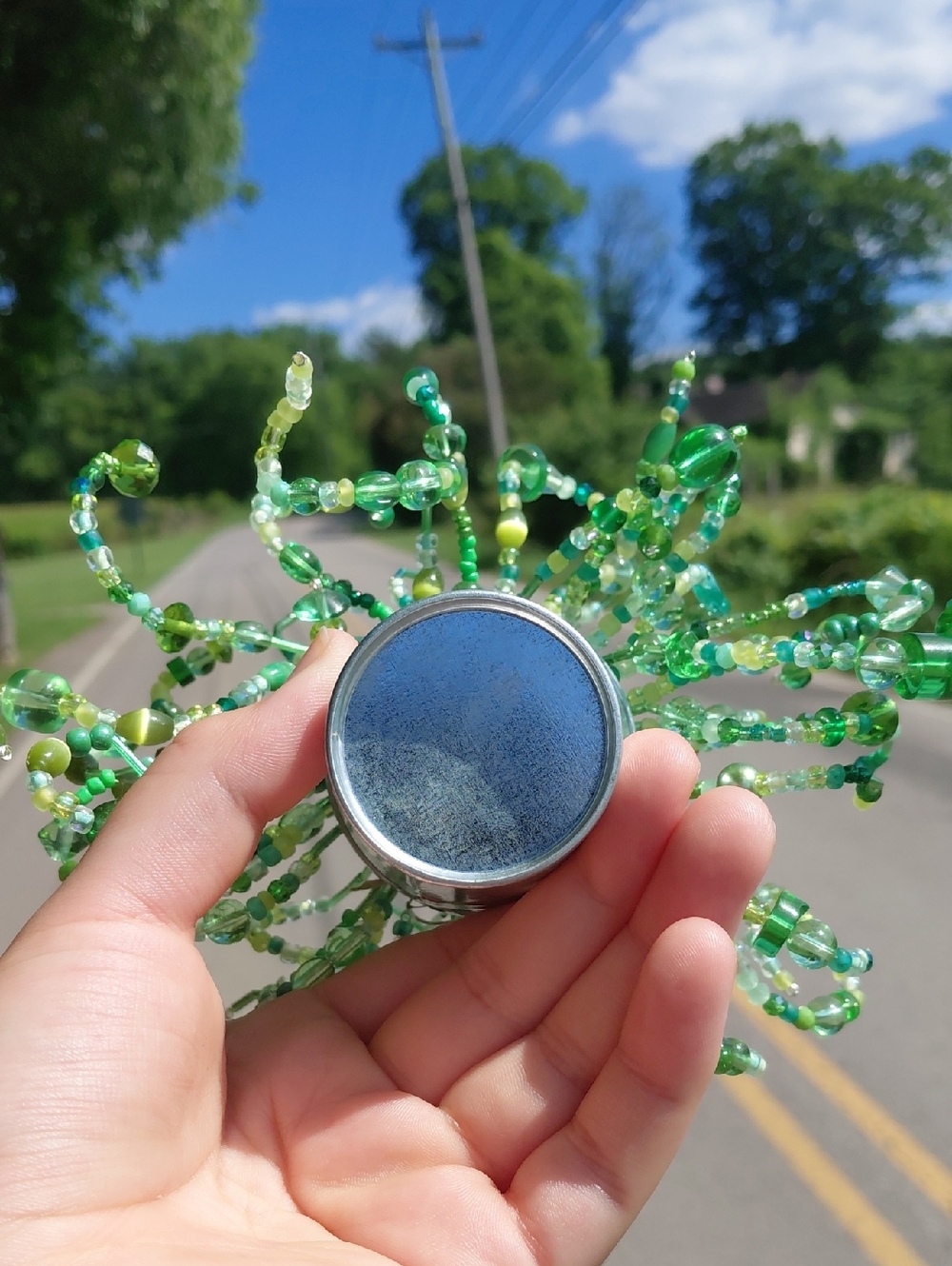 Handcrafted Beaded Plant - Picture 6 of 6